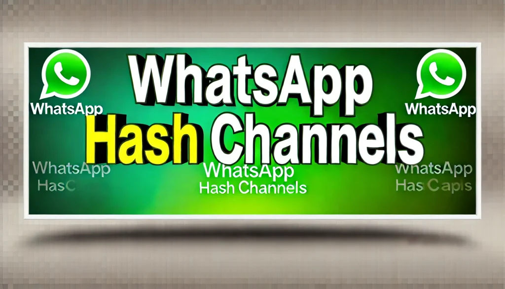 WhatsApp hash channels